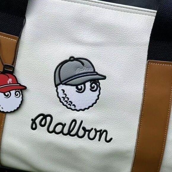 Malbon Golf Clothing Bag Outdoor Sports Large Capacity Tennis Carryall 1pc - Picture 6 of 6